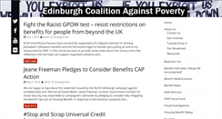 Desktop Screenshot of edinburghagainstpoverty.org.uk